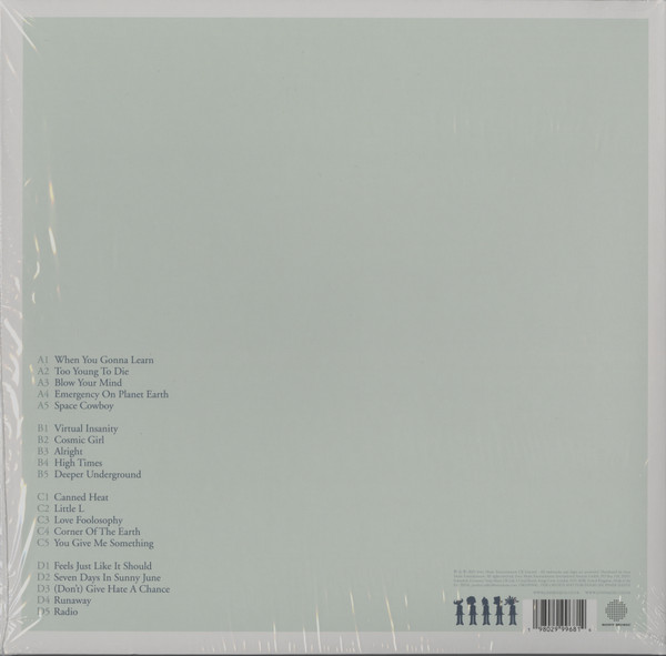 Jamiroquai High Times (Singles 1992-2006) (Marbled Steel) (2LP) — изображение 3