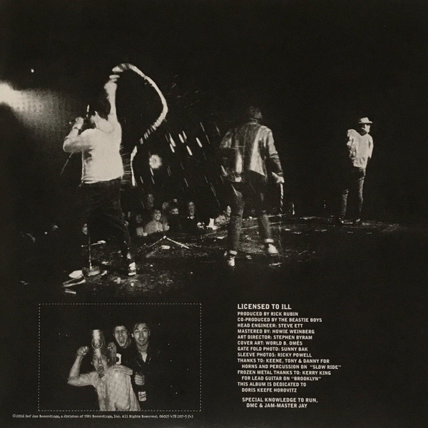 Beastie Boys Licensed To Ill (1LP) — изображение 4