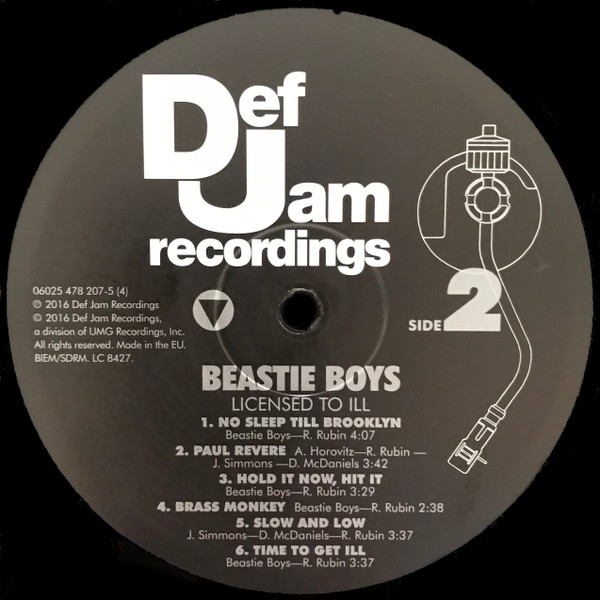 Beastie Boys Licensed To Ill (1LP) — изображение 6