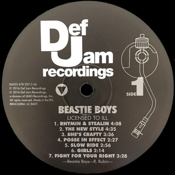 Beastie Boys Licensed To Ill (1LP) — изображение 7