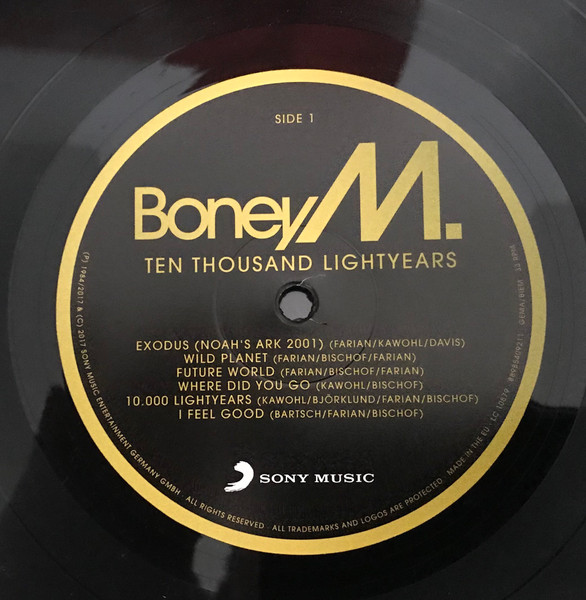 Boney M 10,000 Lightyears (1LP) — изображение 4