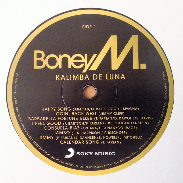 Boney M Kalimba de Luna (1LP) — изображение 3