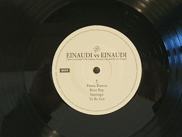 Ludovico Einaudi Leo Einaudi Einaudi Vs Einaudi (1LP) — изображение 4