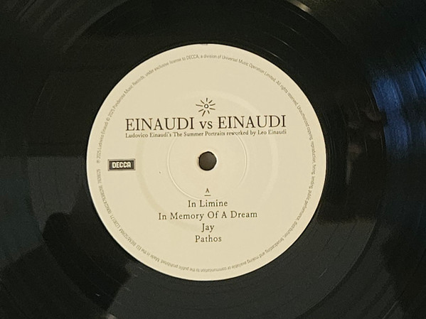 Ludovico Einaudi Leo Einaudi Einaudi Vs Einaudi (1LP) — изображение 5