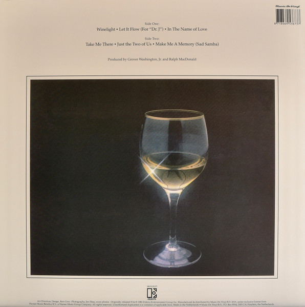 Grover Washington, Jr. Winelight (1LP) — изображение 2
