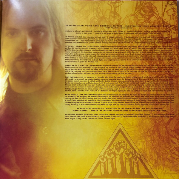 Disturbed Ten Thousand Fists (Yellow Flame) (2LP) — изображение 6