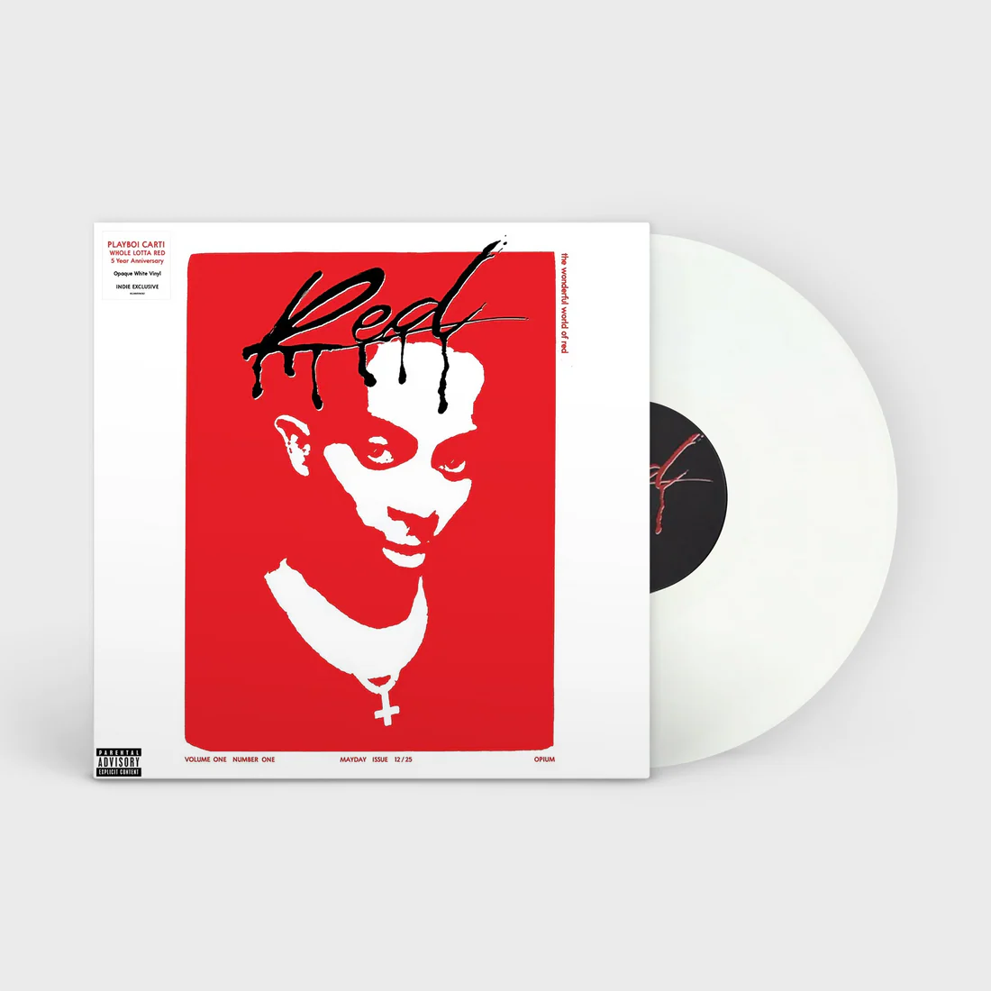 Playboi Carti Whole Lotta Red (Rain Cloudy White) (2LP) — изображение 2