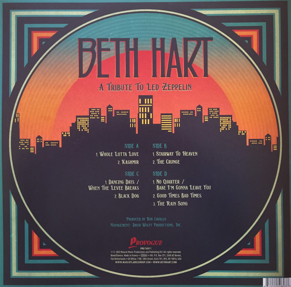 Beth Hart A Tribute To Led Zeppelin (2LP) — изображение 2