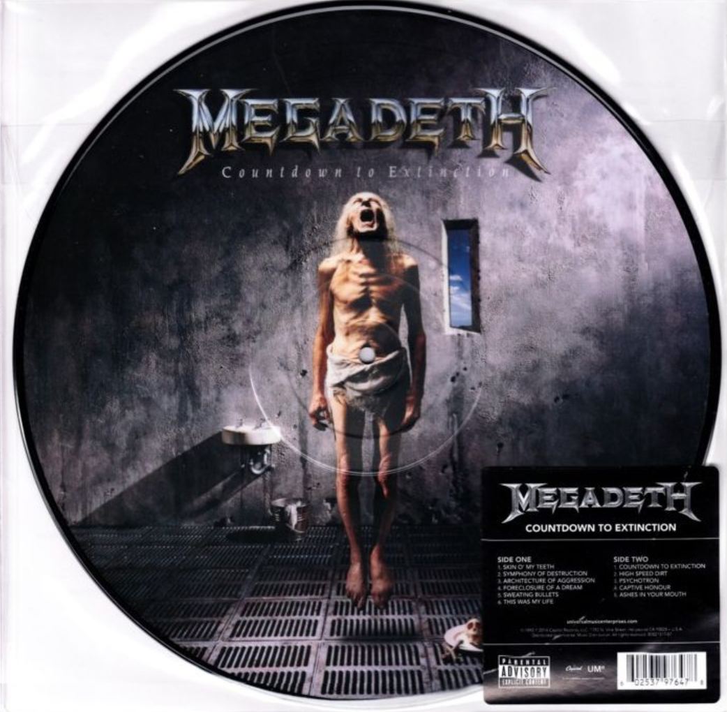 Megadeth Countdown To Extinction (Picture Disc) (1LP)