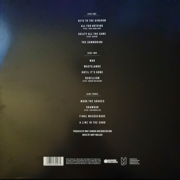 Linkin Park The Hunting Party (Translucent Light Blue) (2LP) — изображение 2