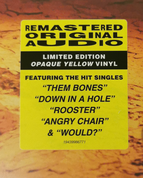 Alice In Chains Dirt (Yellow Opaque) (2LP) — изображение 2