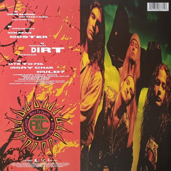 Alice In Chains Dirt (Yellow Opaque) (2LP) — изображение 6