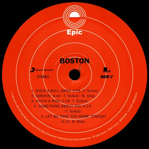 Boston Boston (1LP) — изображение 3
