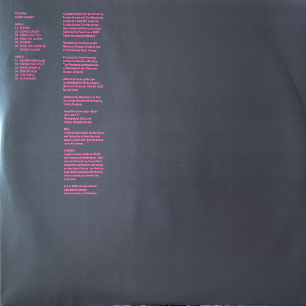Tomora Come Closer (1LP) — изображение 3