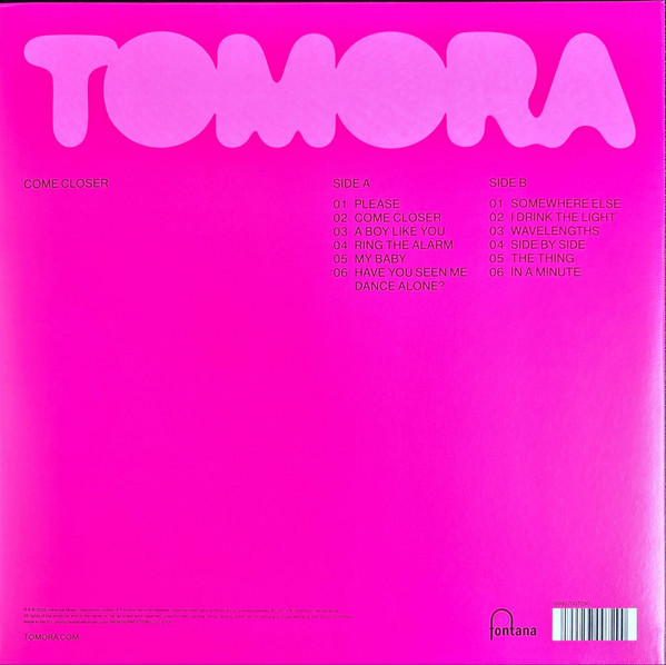 Tomora Come Closer (1LP) — изображение 2