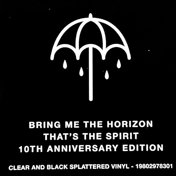 Bring Me The Horizon Thats The Spirit (10th Anniversary) (Clear & Black Splatter) (1LP) — изображение 3