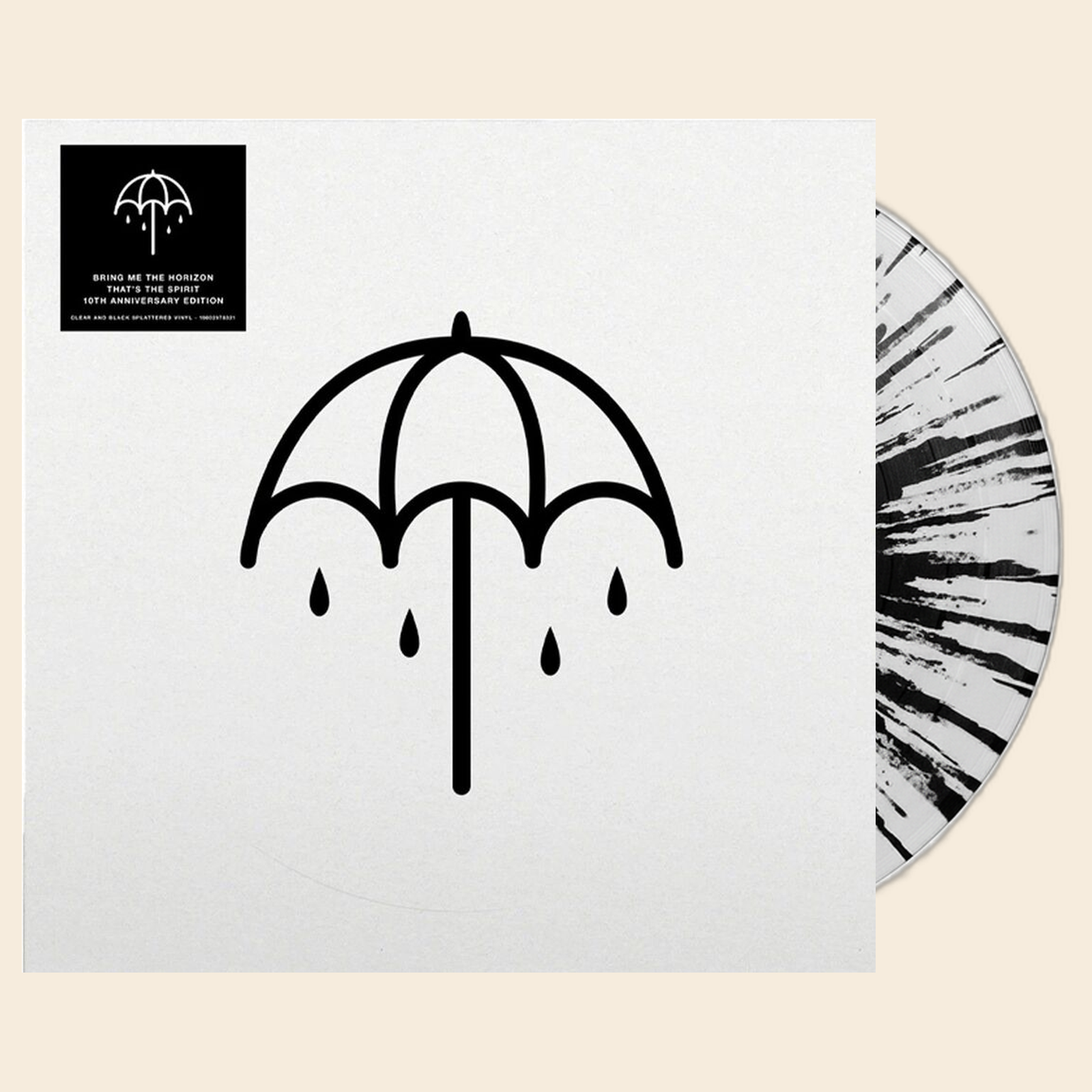 Bring Me The Horizon Thats The Spirit (10th Anniversary) (Clear & Black Splatter) (1LP)