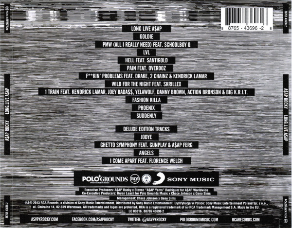 ASAP Rocky Long.Live.ASAP (CD) — изображение 5