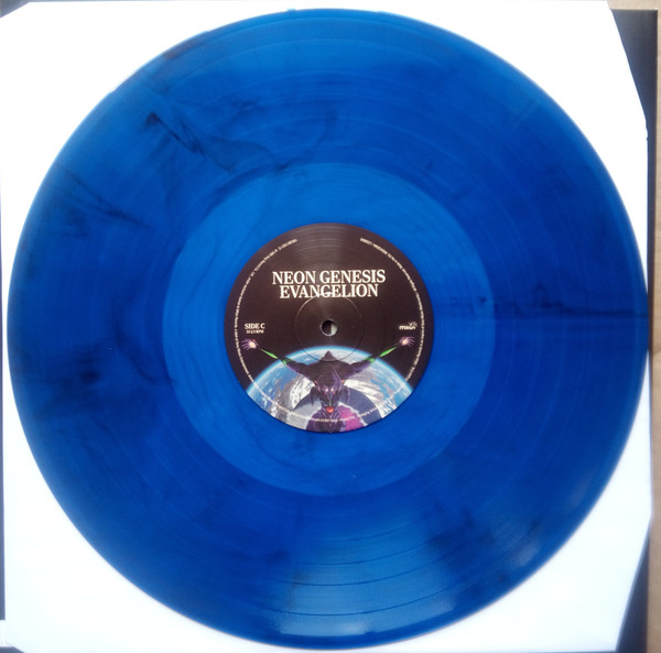 OST Neon Genesis Evangelion (Deep Blue & Black Marbled) (2LP) — изображение 2