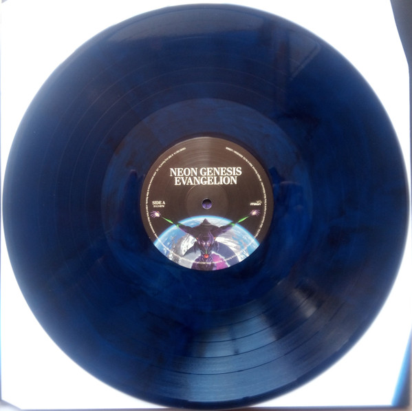 OST Neon Genesis Evangelion (Deep Blue & Black Marbled) (2LP) — изображение 3