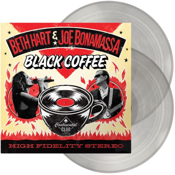Beth Hart & Joe Bonamassa Black Coffee (Transparent) (2LP) — изображение 3