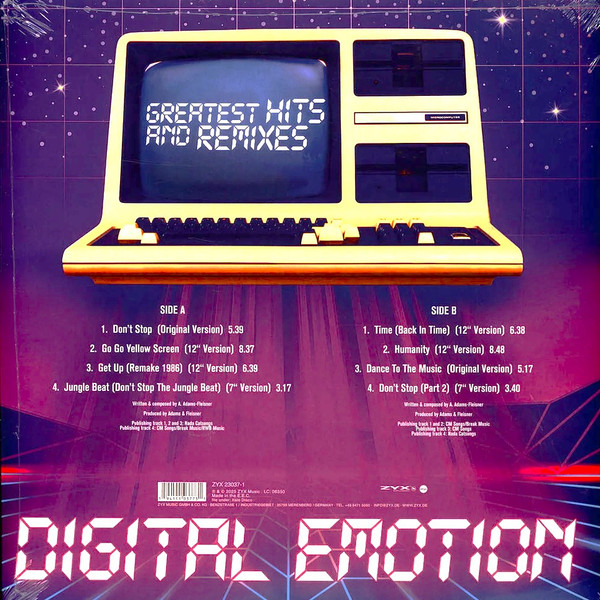 Digital Emotion Greatest Hits & Remixes (1LP) — изображение 3