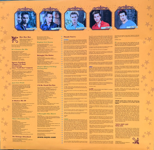 NSYNC No Strings Attached (Coke Bottle) (1LP) — изображение 3