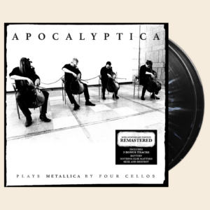 Apocalyptica Plays Metallica By Four Cellos (Black With White Splatter) (2LP)
