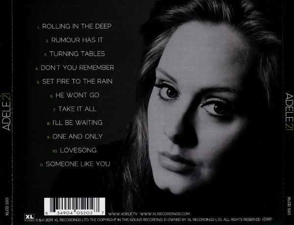 Adele 21 (CD) — изображение 2
