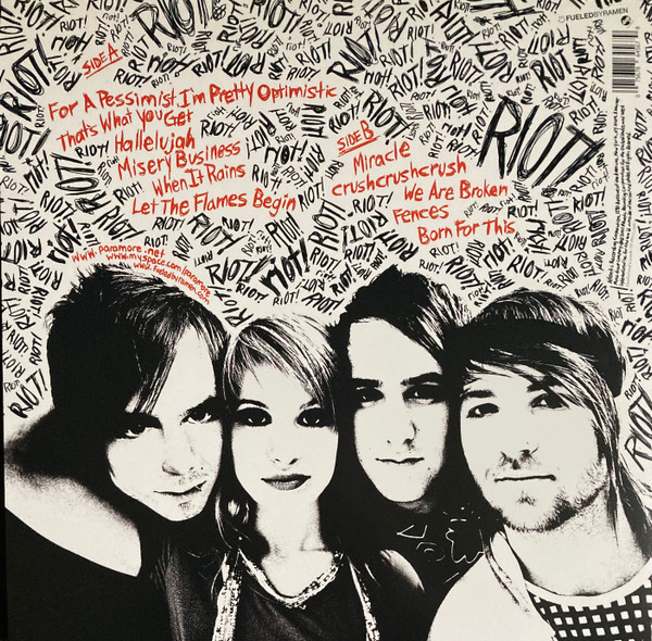Paramore Riot! (Silver) (1LP) — изображение 3