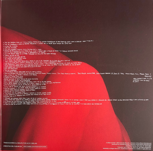 Rosalía Motomami + (Clear) (2LP) — изображение 10