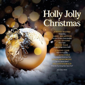 Various Holly Jolly Christmas (Crystal Clear Gold) (1LP)
